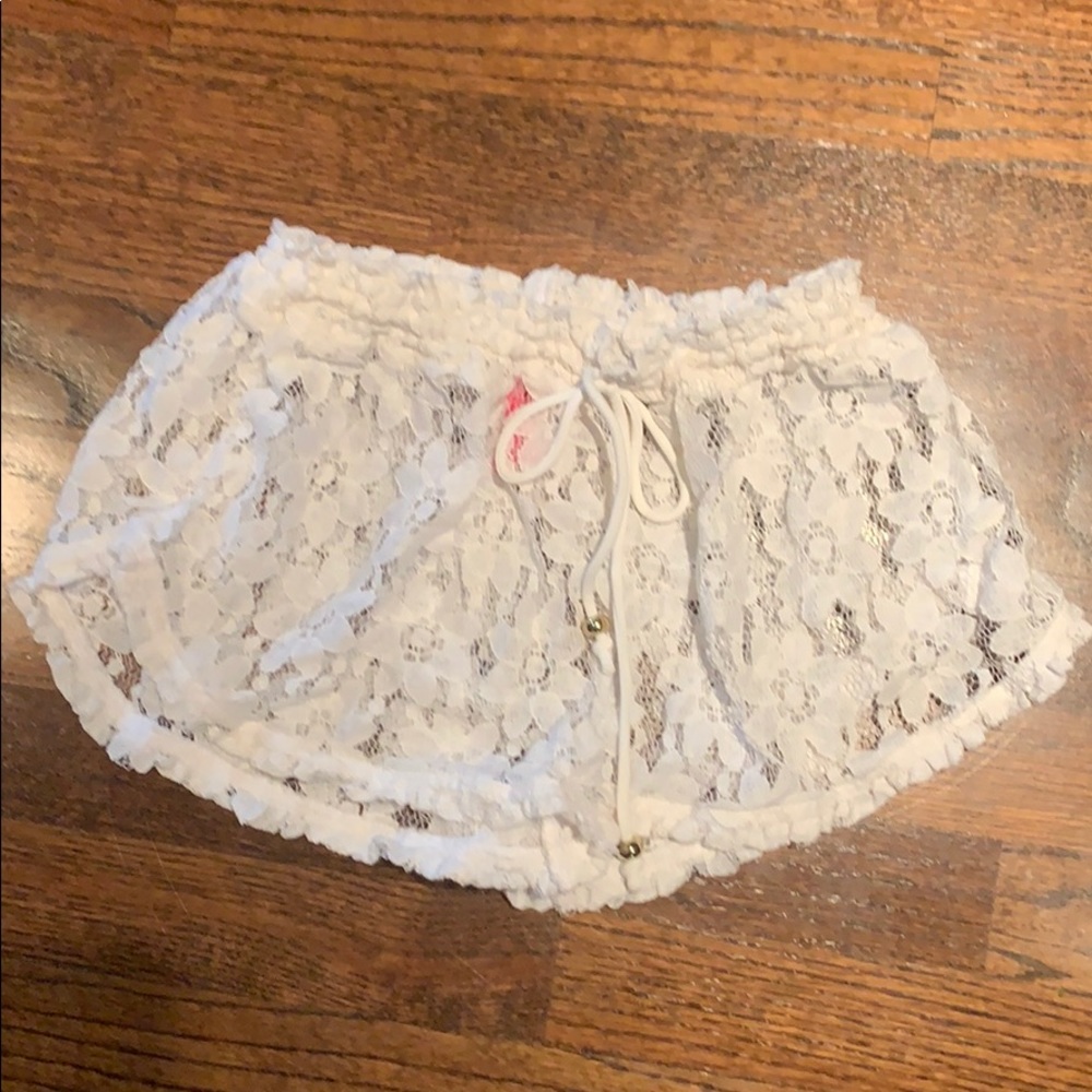 Swimsuit cover up shorts